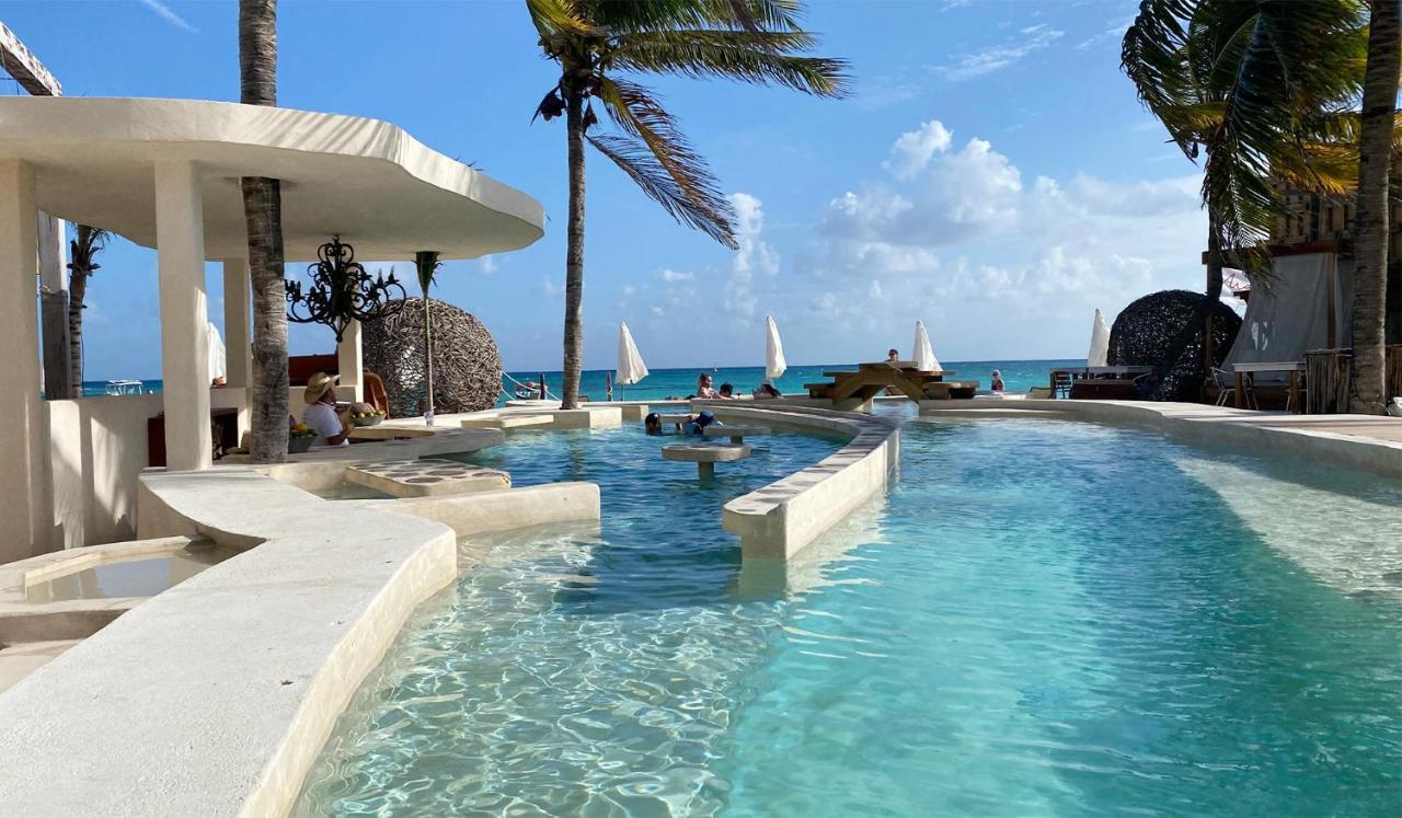 Nasim Condo Hotel Con Acceso Beach Club Gratis, Metros 5Th Avenida Playa del Carmen Exterior foto